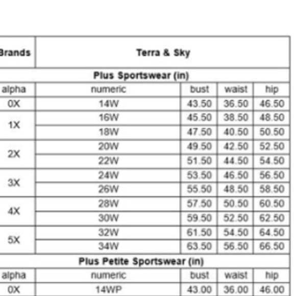 Terra & Sky | Pants & Jumpsuits | Make An Offer Terra Sky Plus Size Capris  4X | Poshmark